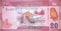 Sri Lanka 20 Rupees,  1. 1.2010